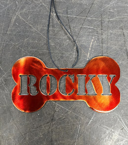 Dog Bone Personalized Ornament