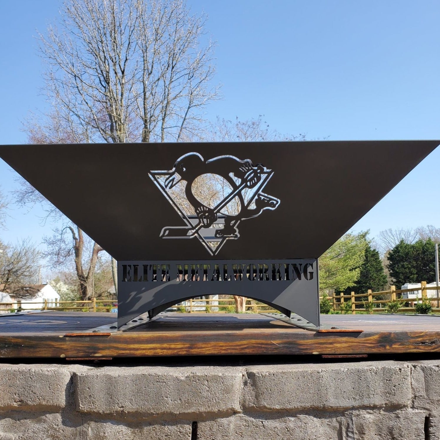 Pittsburgh Penguins Custom Metal