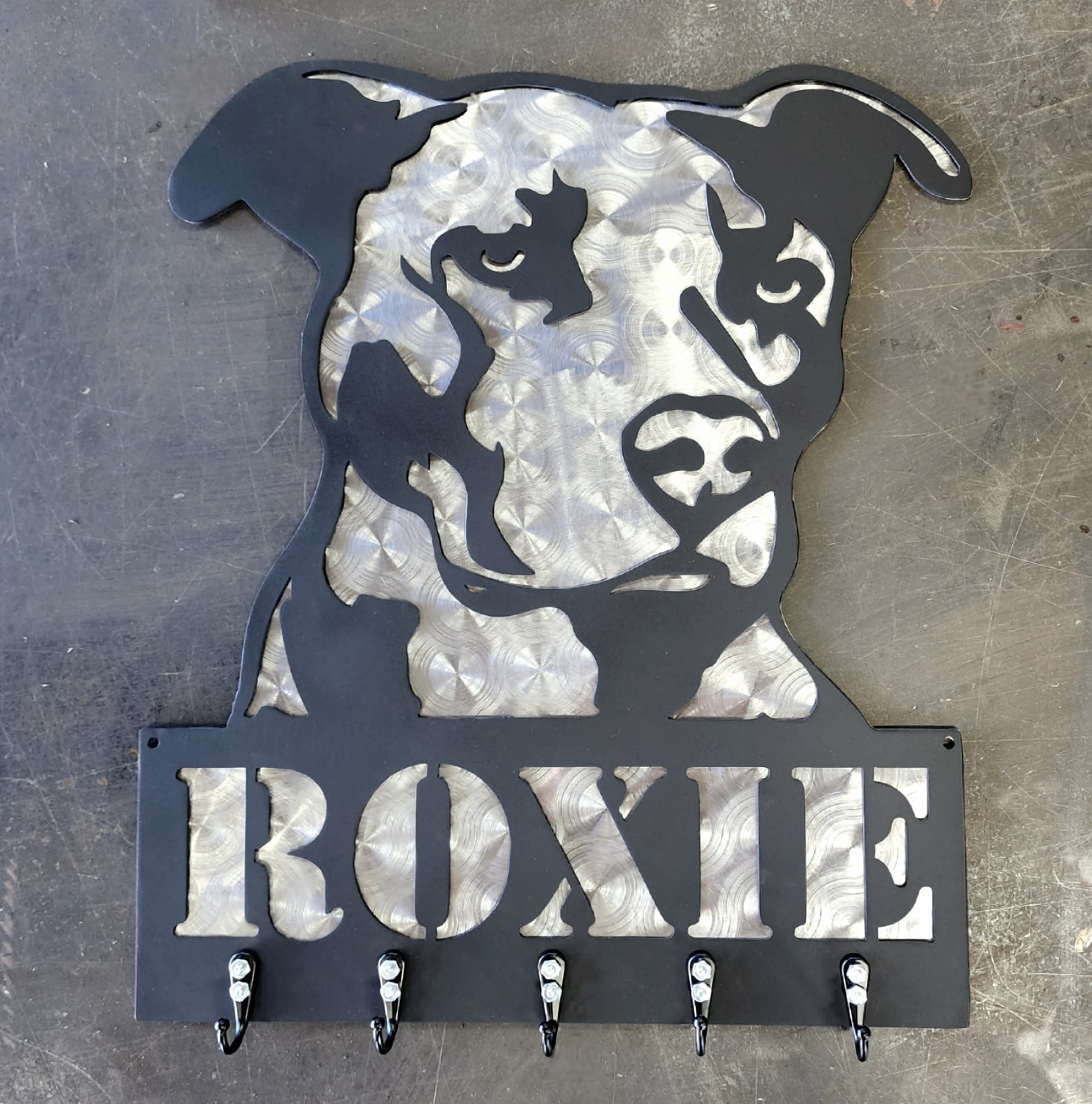 Pitbull #1 Key & Leash Hanger