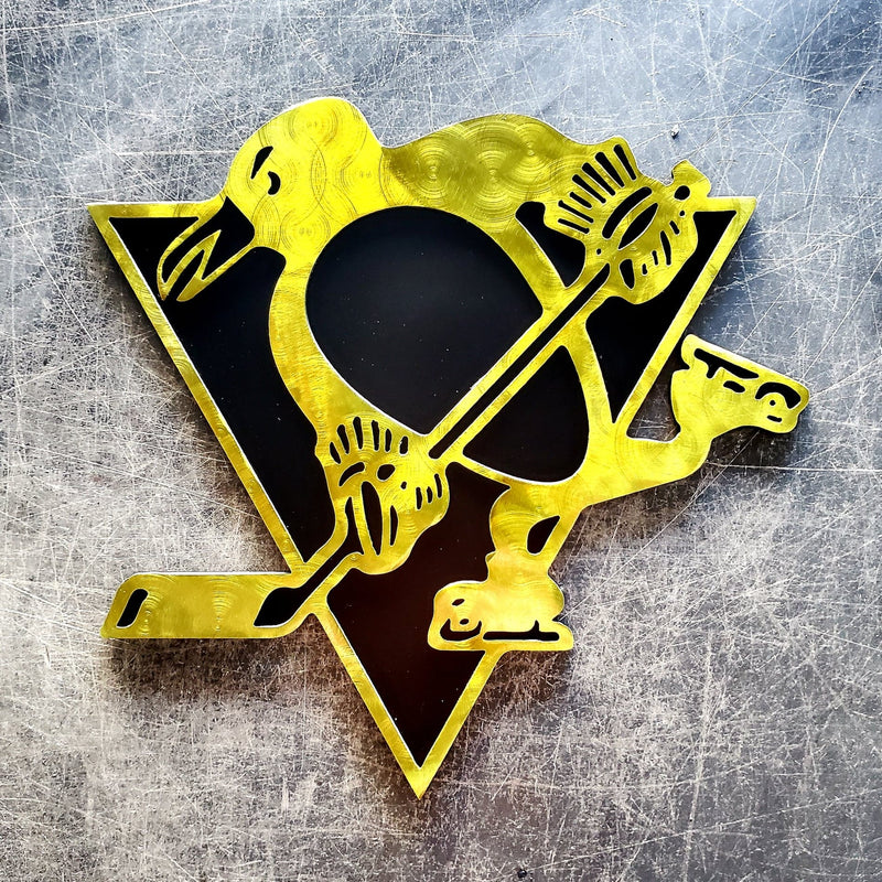 Pittsburgh Penguins Custom Metal