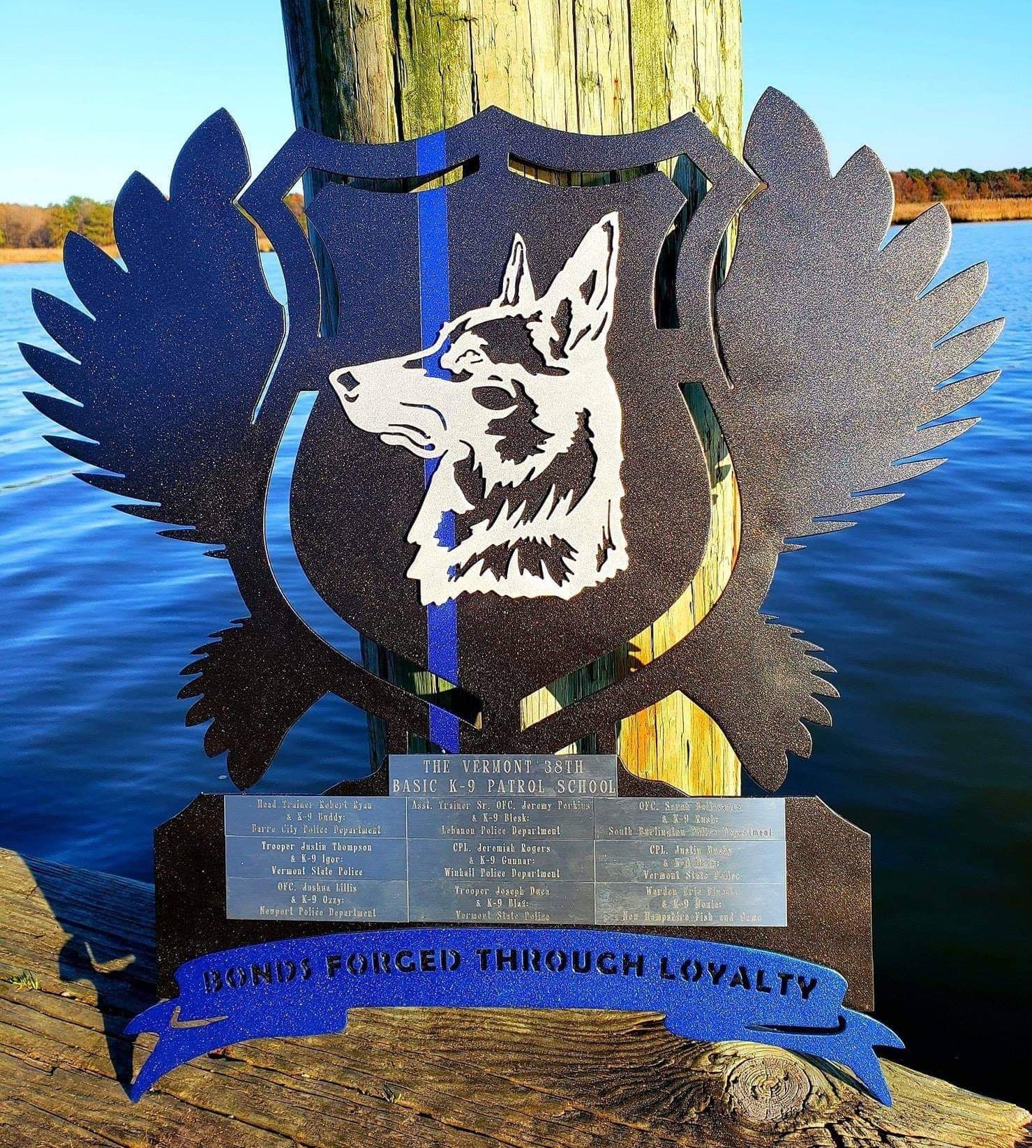 Custom Military, Police & Fire Metal Awards