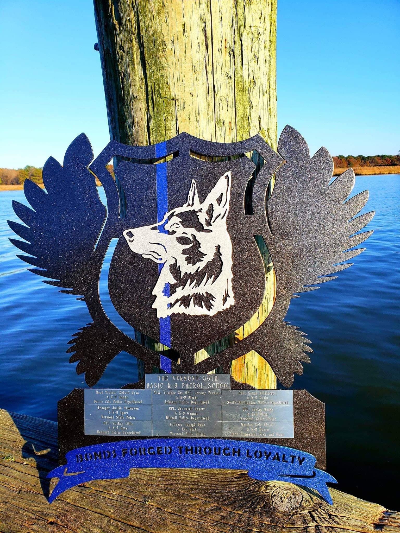 Custom Military & First Responder Signs & Metal Art