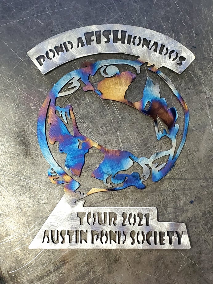 Custom Fishing Tournament Metal Trophies & Awards