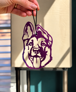 German Shepherd Ornament