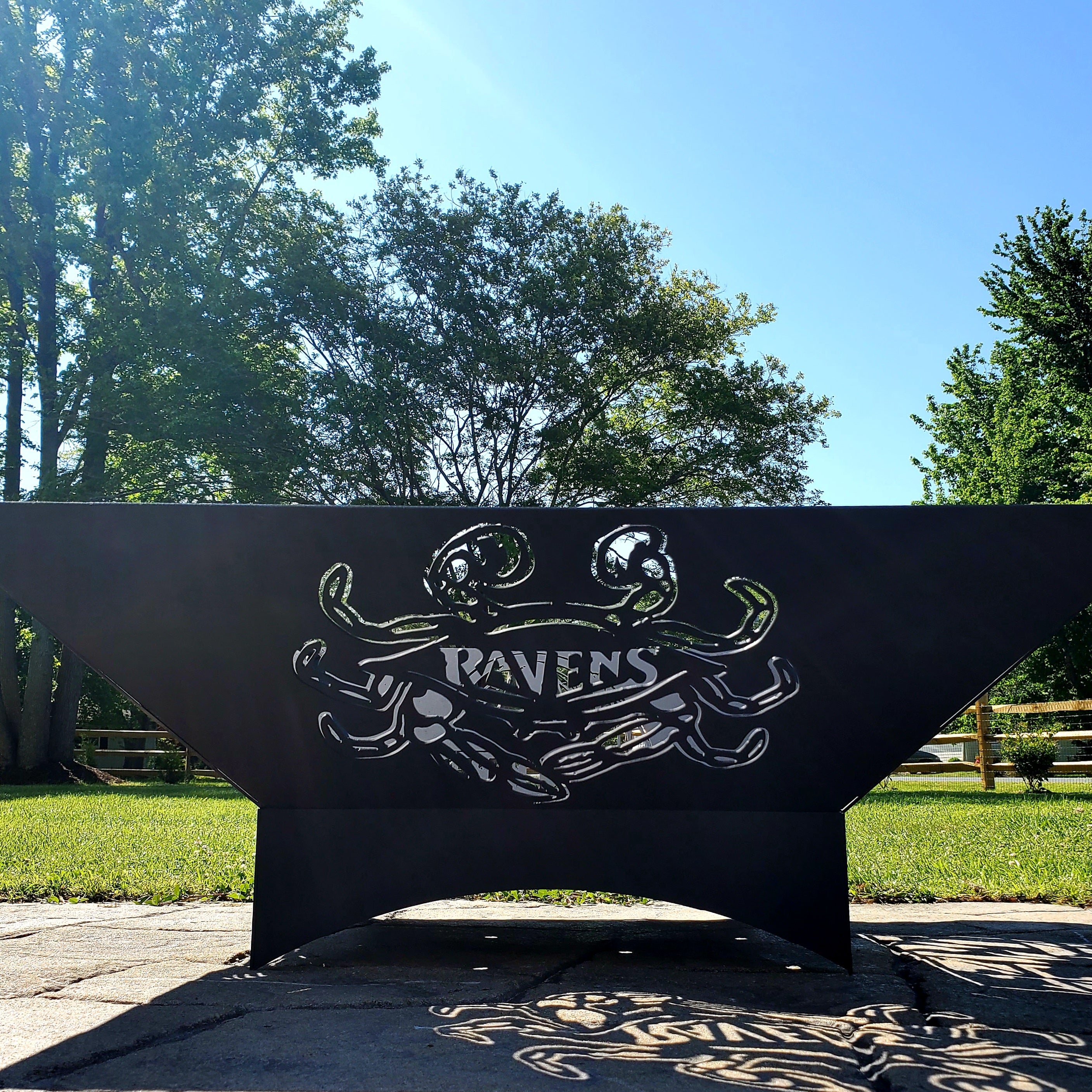 Custom Sports Fire Pit Designs