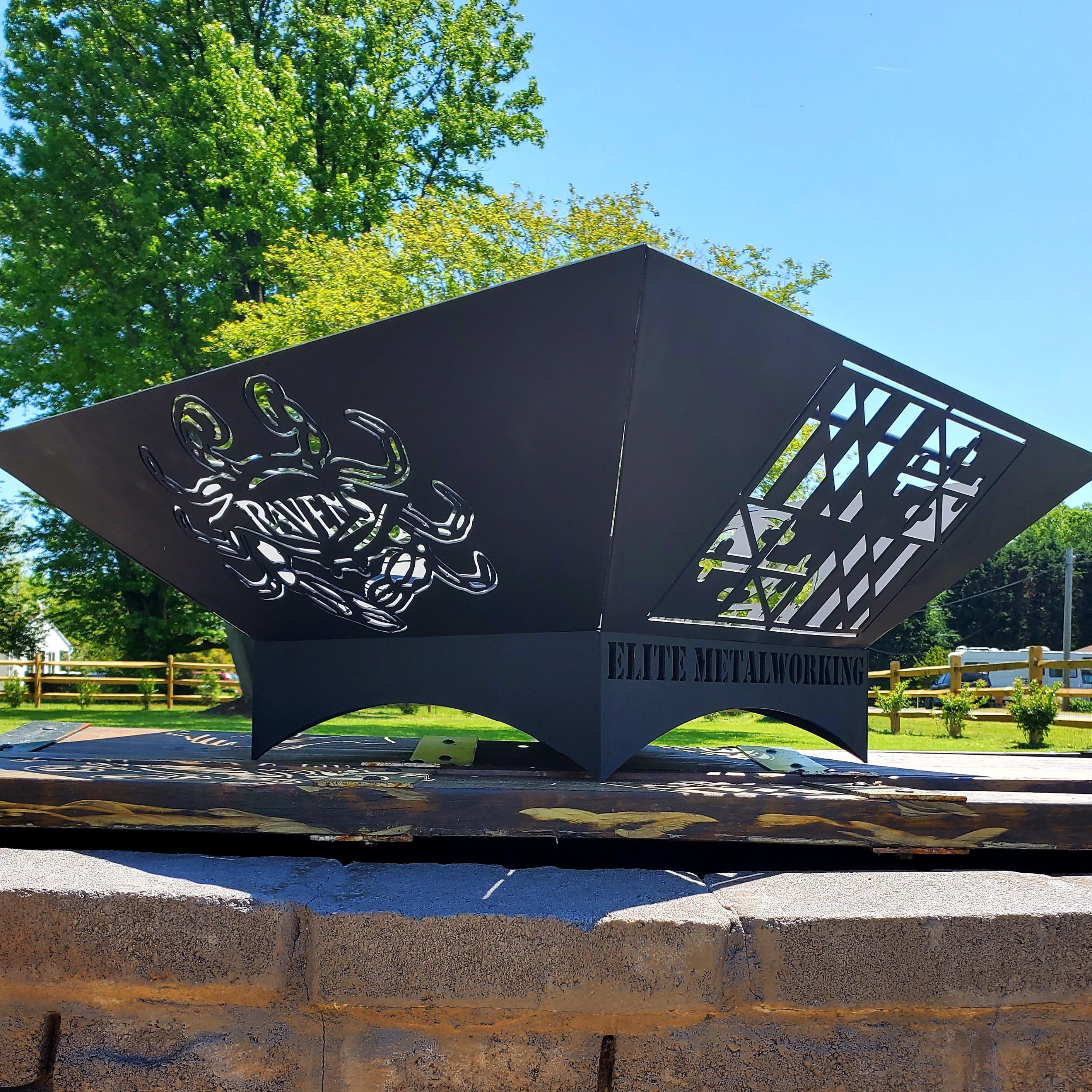 Baltimore Ravens Custom Metal