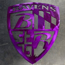 Baltimore Ravens Custom Metal