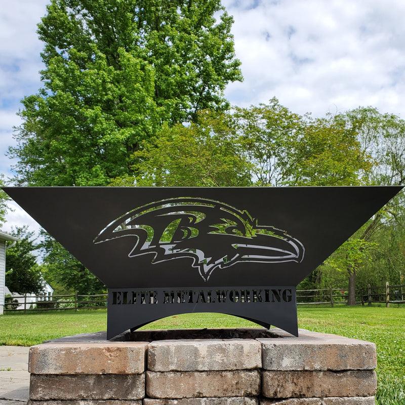 Custom Sports Logos -Fire Pit Side Design