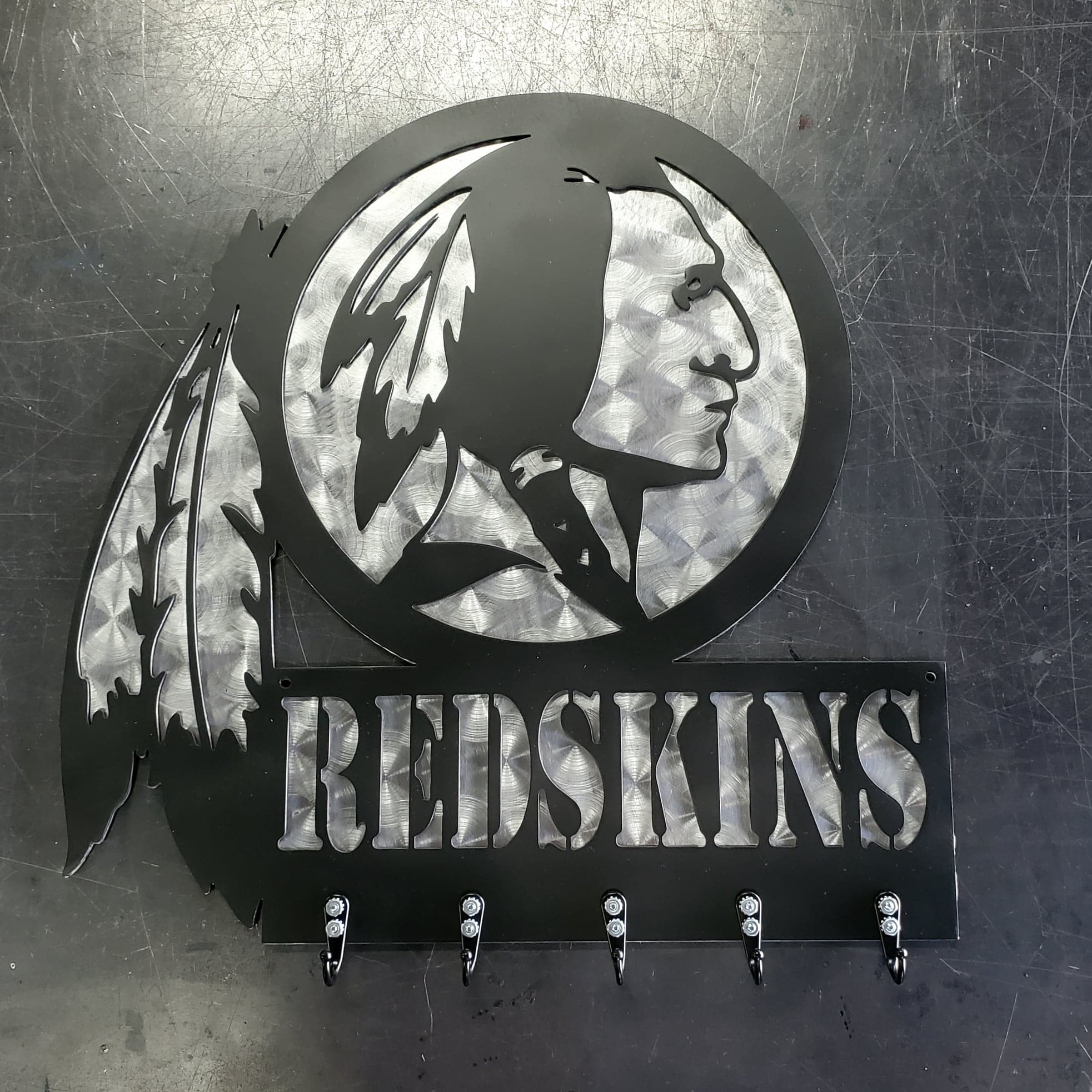 Washington Redskins (Commanders) Custom Metal