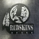 Washington Redskins (Commanders) Custom Metal