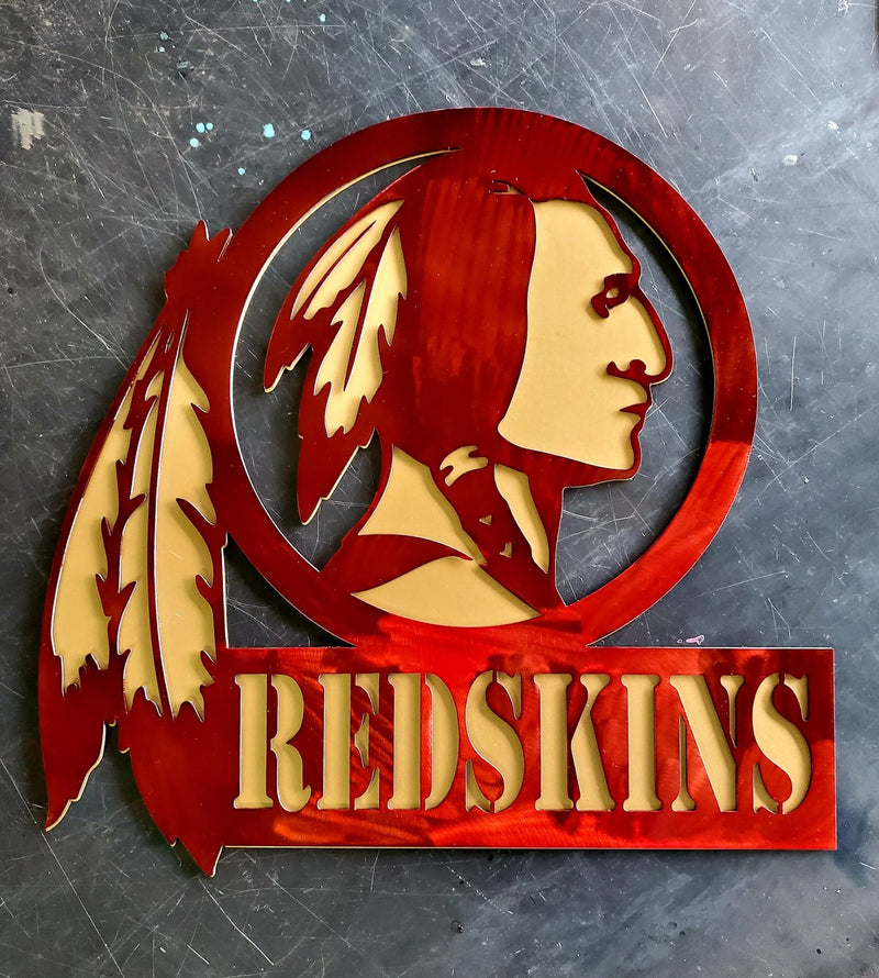 Washington Redskins (Commanders) Custom Metal