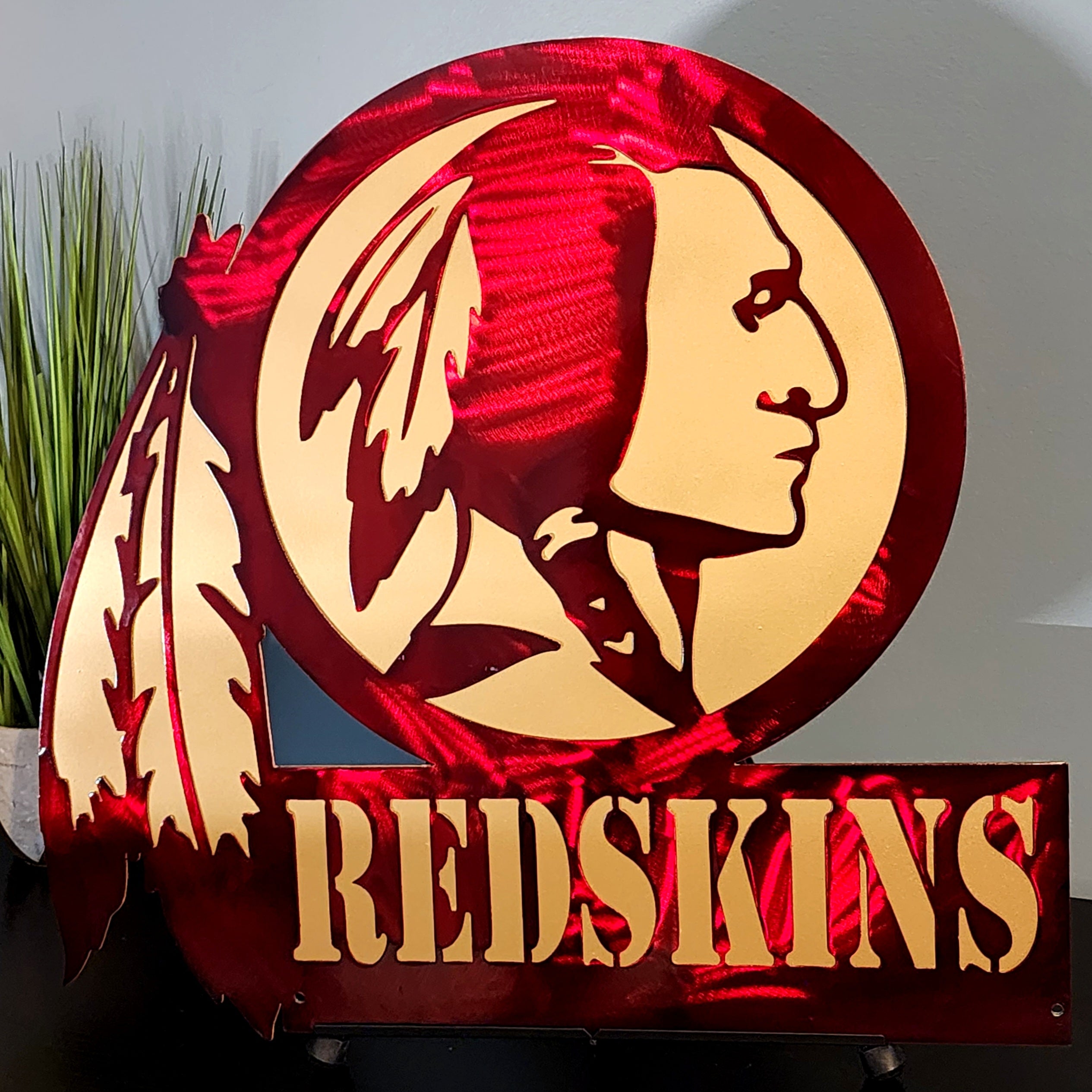 Washington Redskins (Commanders) Custom Metal