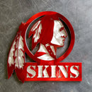 Washington Redskins (Commanders) Custom Metal