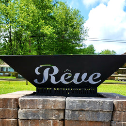 Custom Logo | Fire Pit Side Design