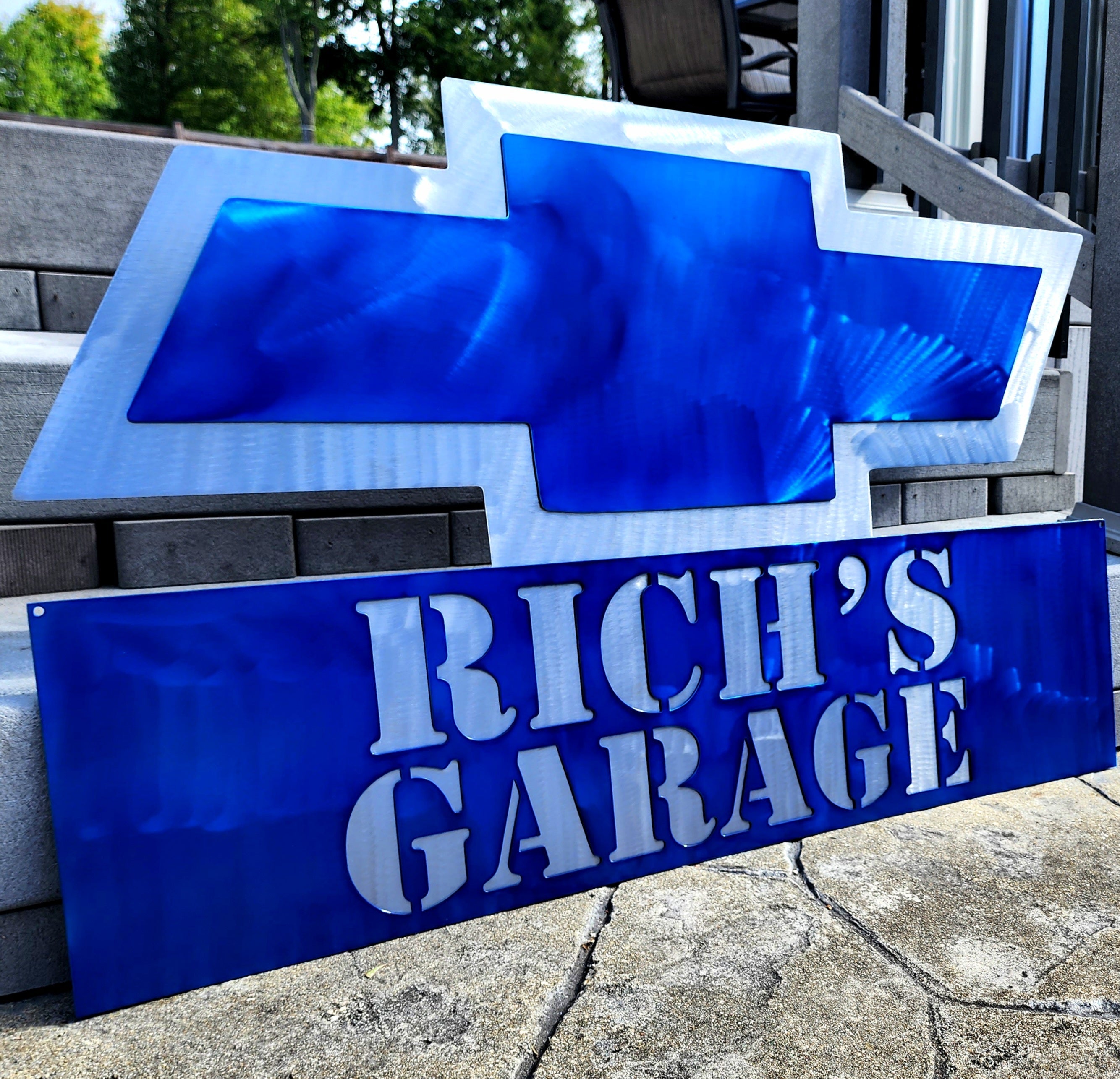 Chevy Logo Metal Art