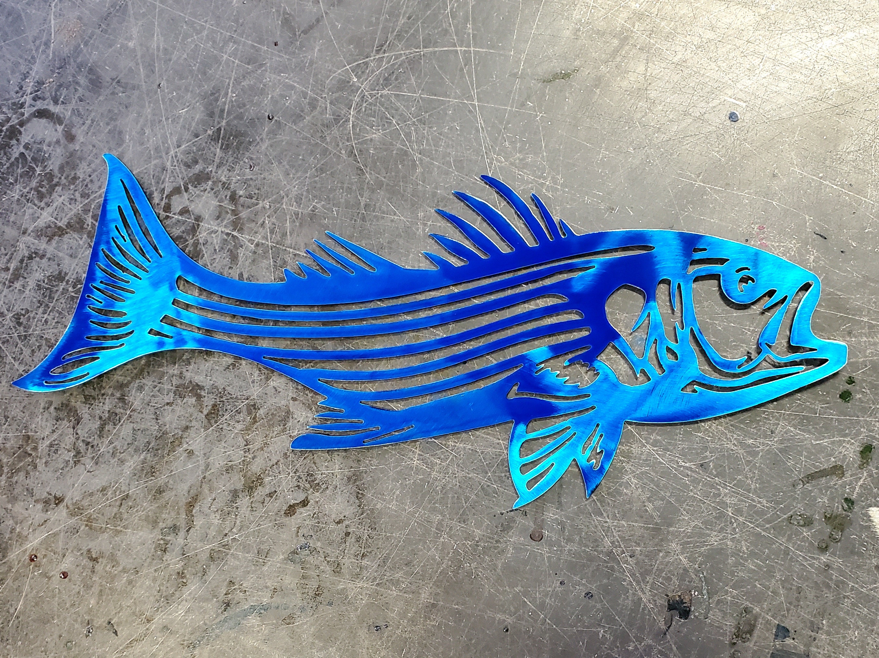 Striped Bass (Rockfish) #2 Metal Art