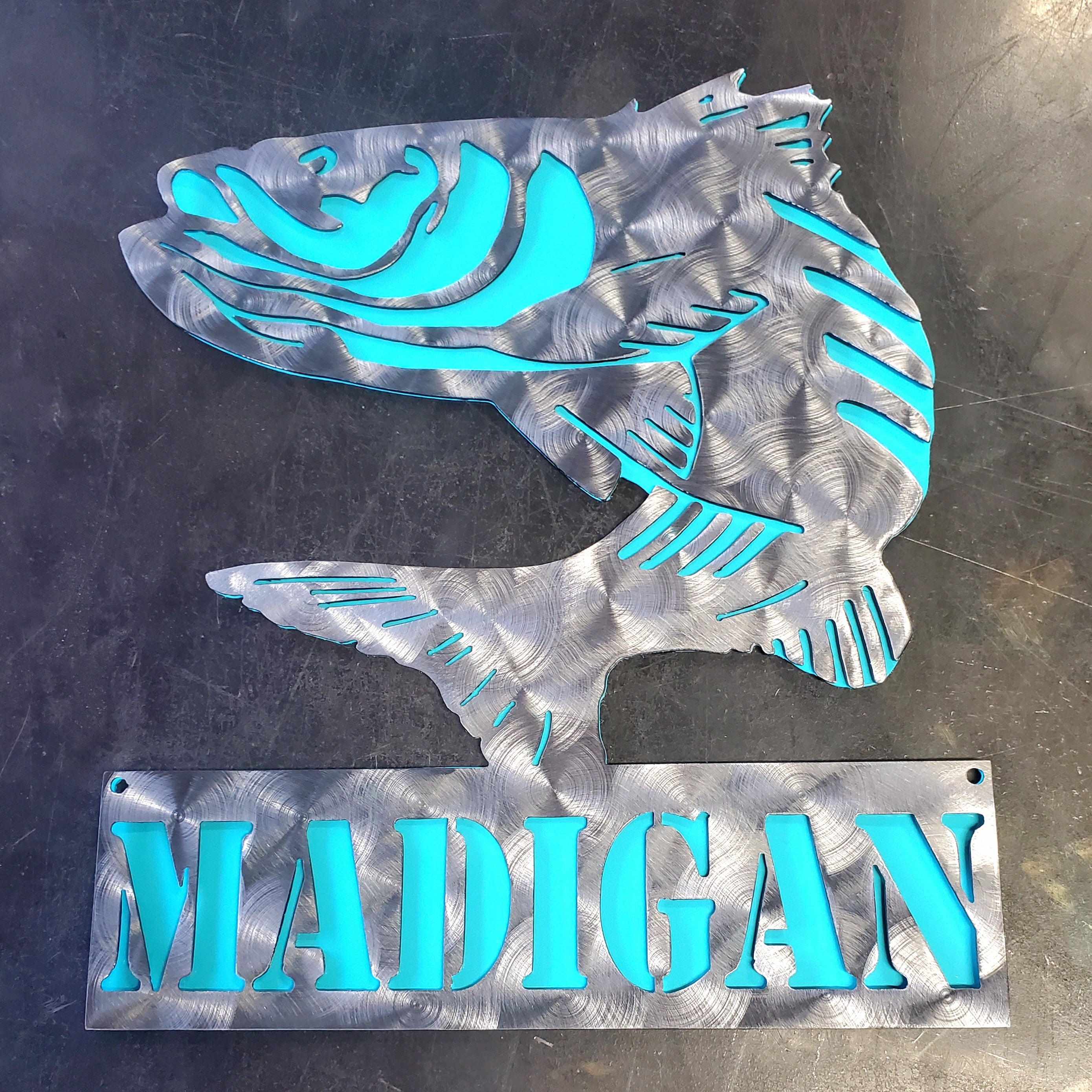 Striped Bass (Rockfish) #1 Metal Art