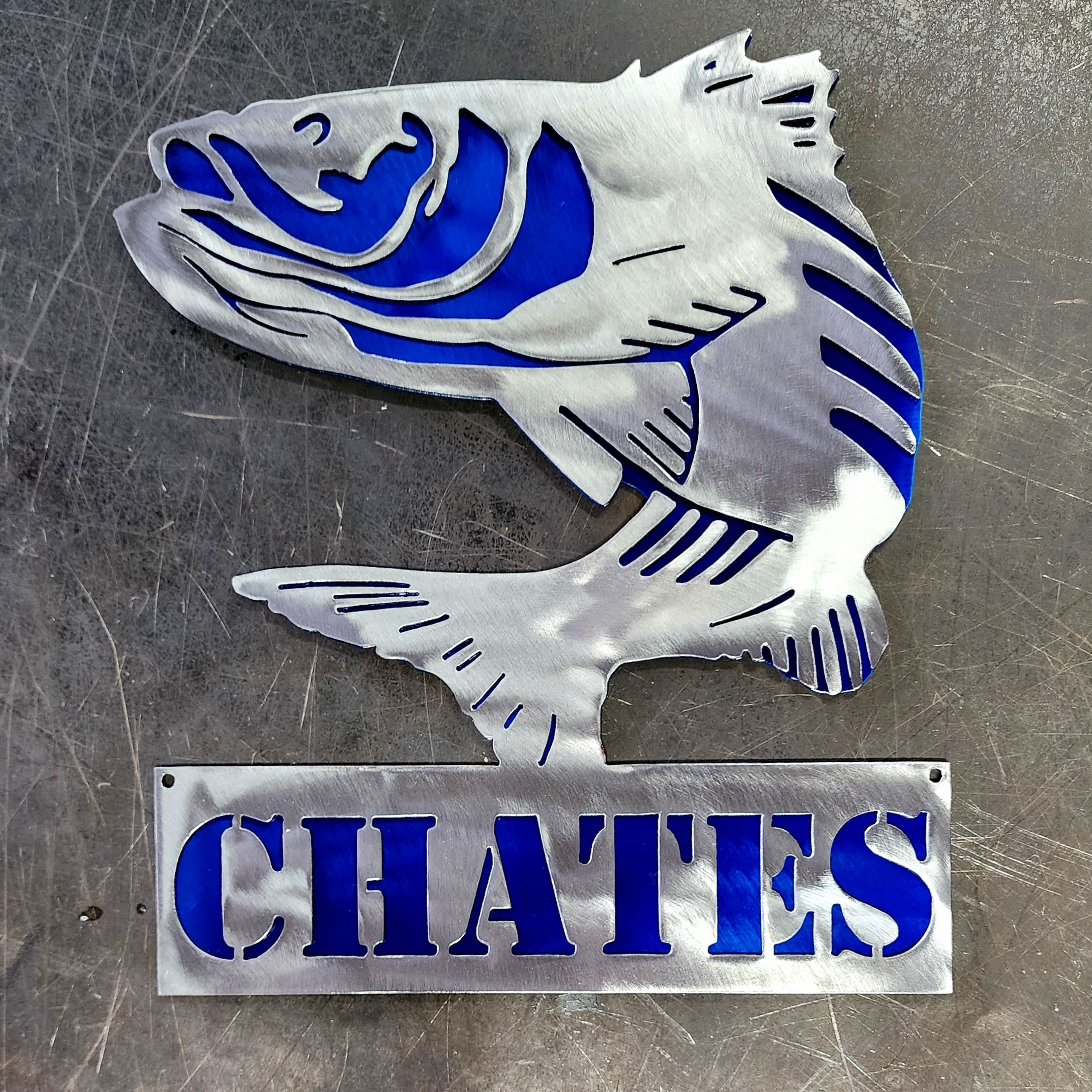 Striped Bass (Rockfish) #1 Metal Art