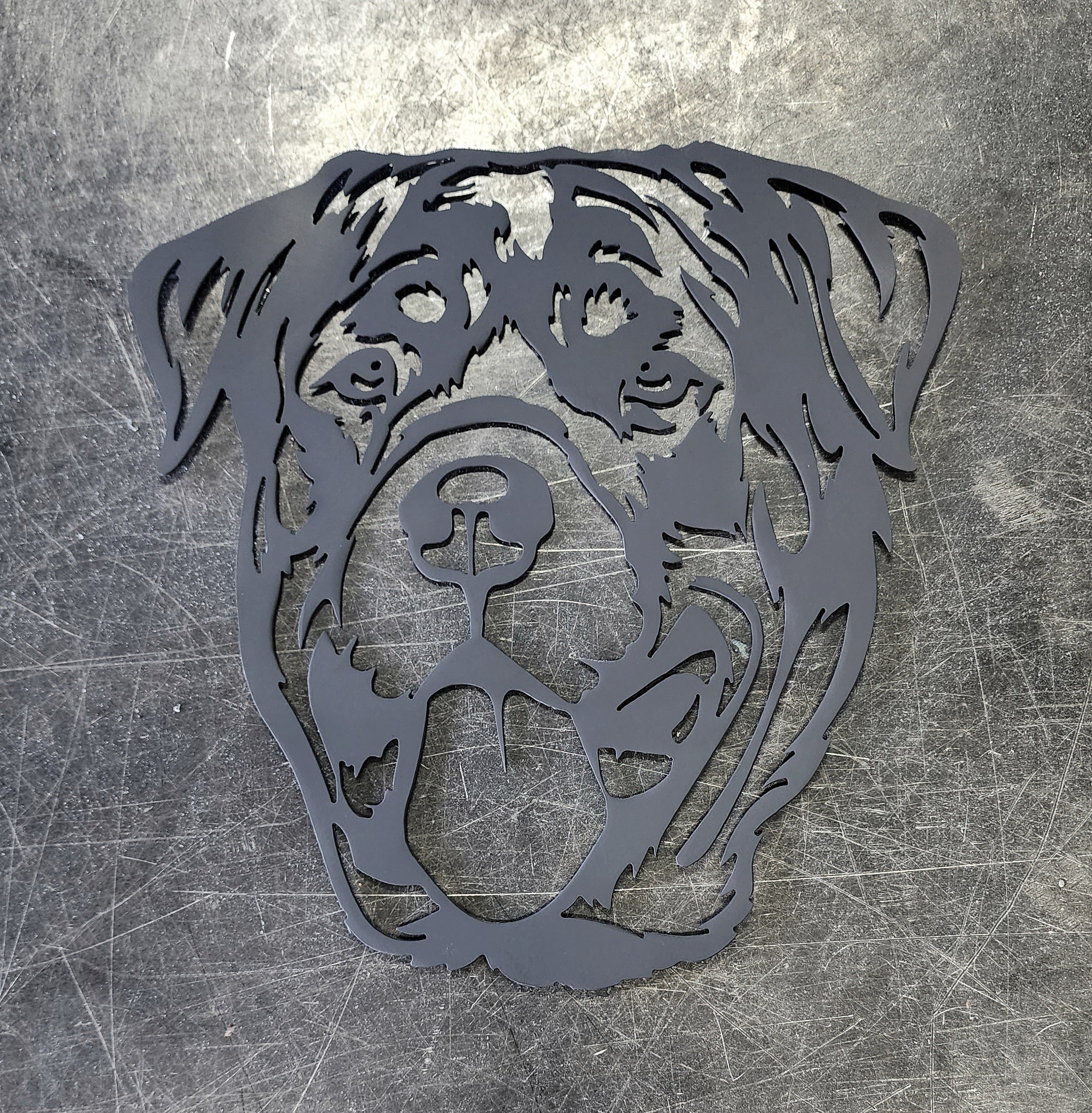 Rottweiler #2 Metal Art