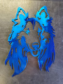 Rough Collie Metal Art