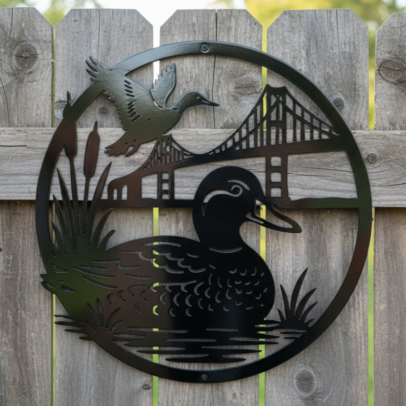 Chesapeake Bay Duck Metal Wall Art