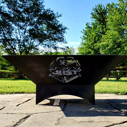 Custom Logo | Fire Pit Side Design