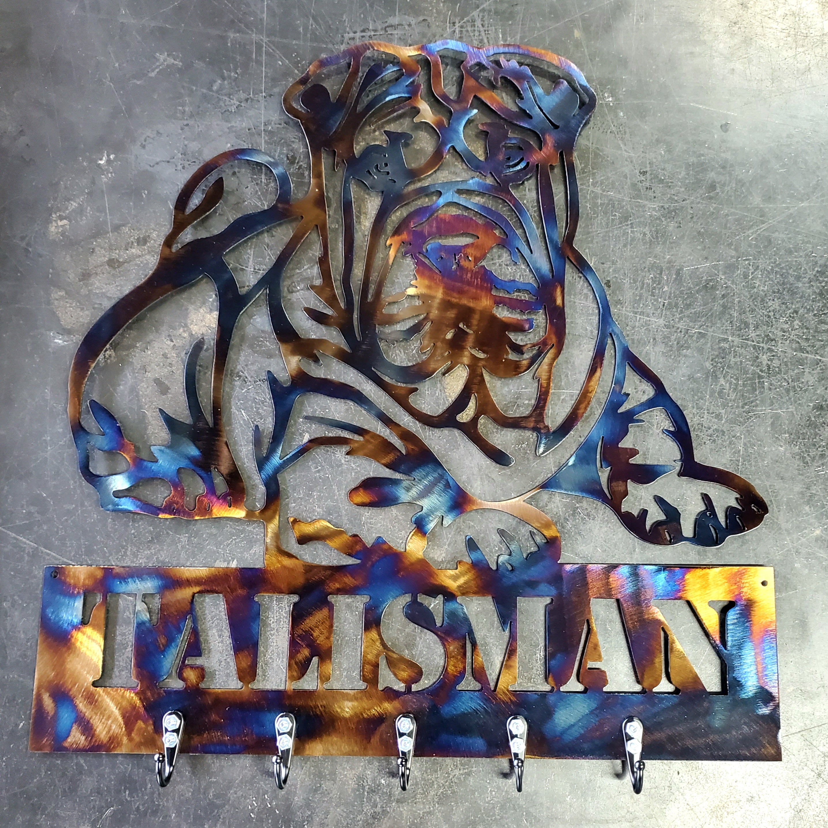 Shar Pei Metal Art