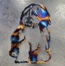 Old English Sheepdog Metal Art