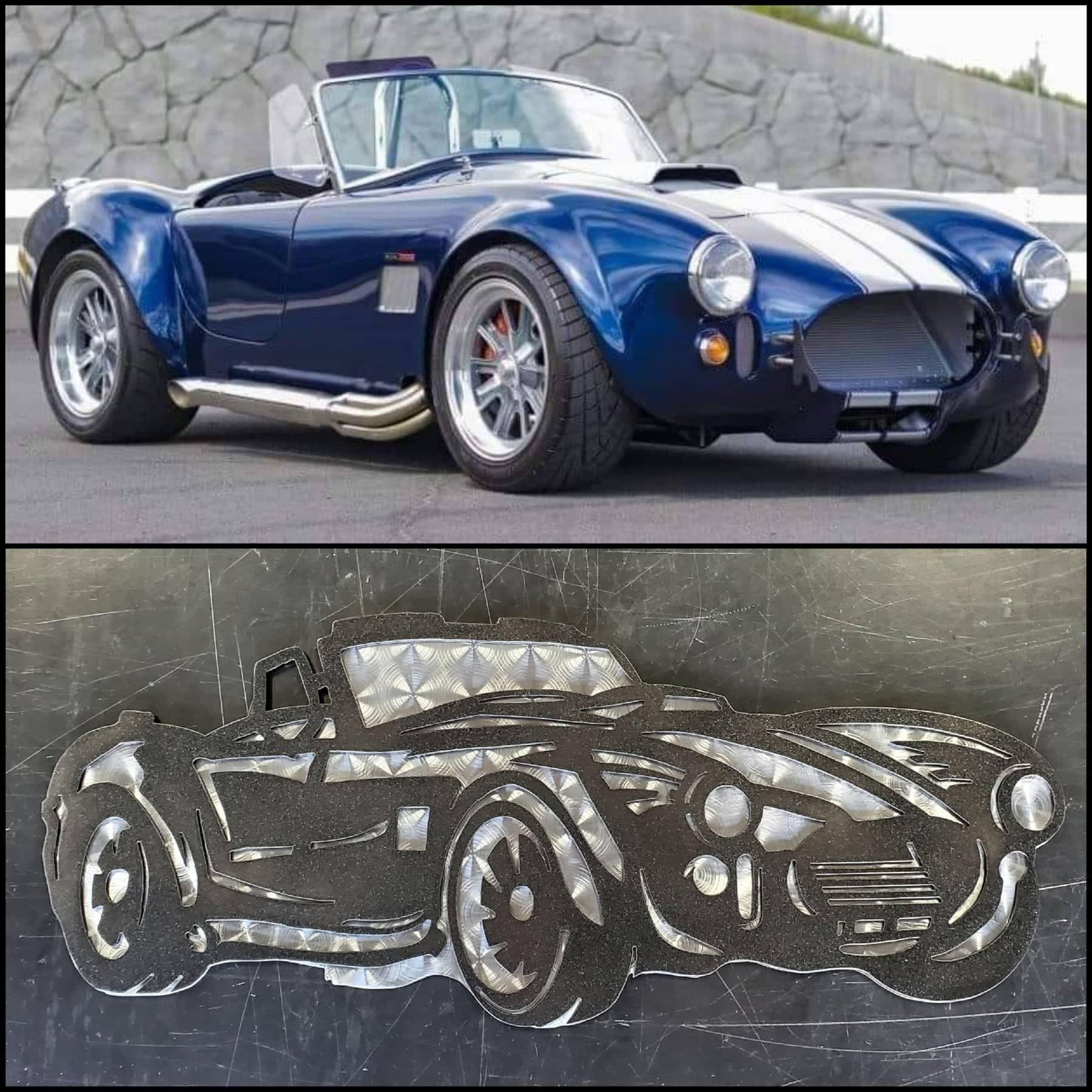 Custom Automotive Metal Art