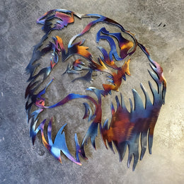Sheltie Metal Wall Art