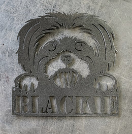 Shih Tzu Metal Wall Art
