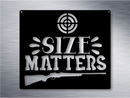 Hunting 'Size Matters' Metal Art
