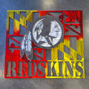 Washington Redskins (Commanders) Custom Metal