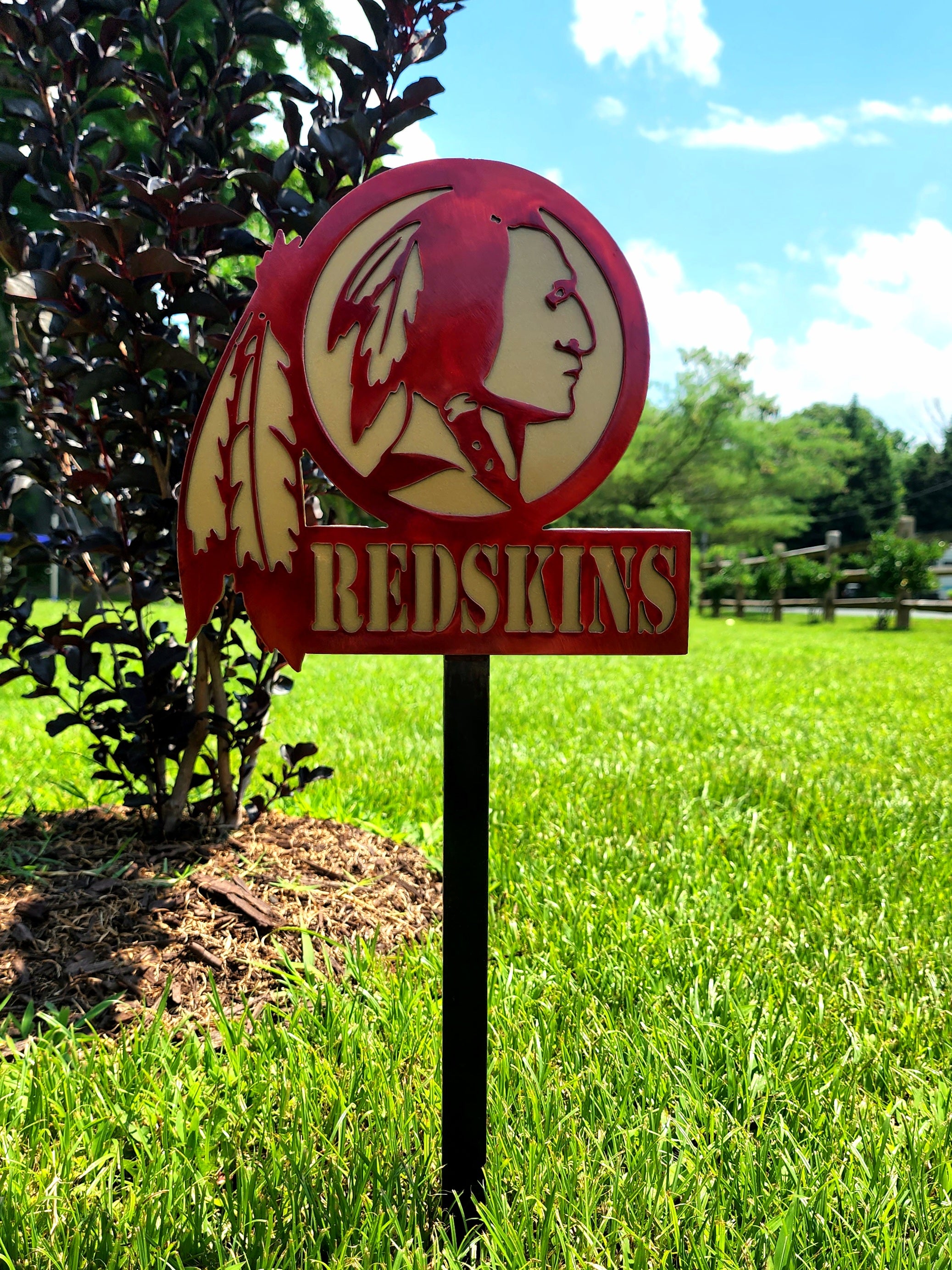 Washington Redskins (Commanders) Custom Metal