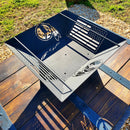 Custom Sports Fire Pit Designs