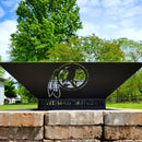 Custom Sports Fire Pit Designs