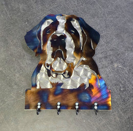 St. Bernard Key & Leash Hanger