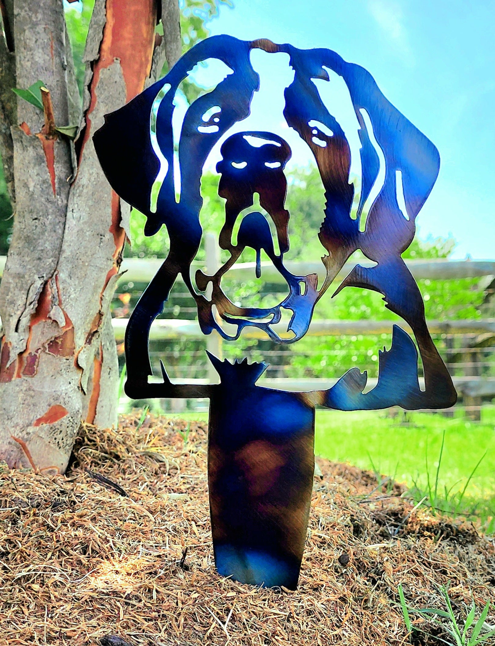 St. Bernard Lawn & Garden Stake