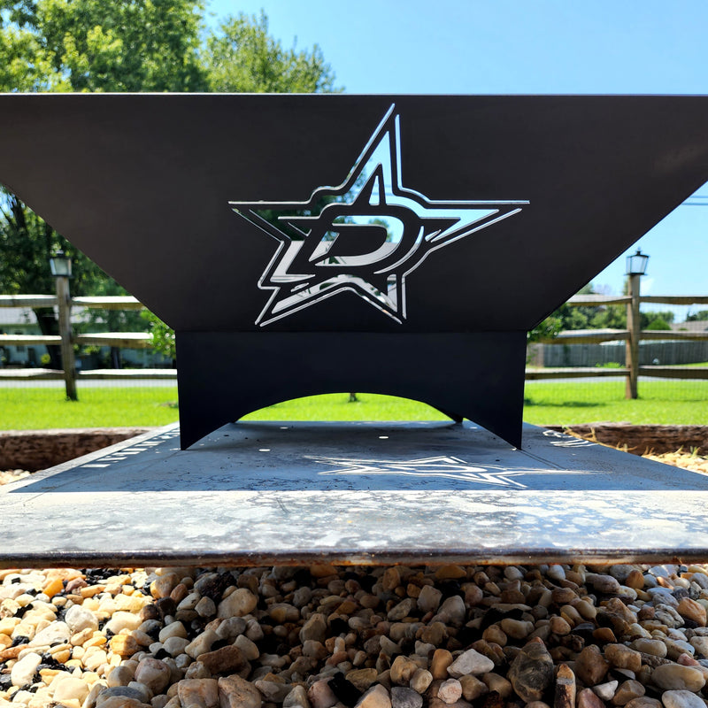 Custom Sports Logos -Fire Pit Side Design