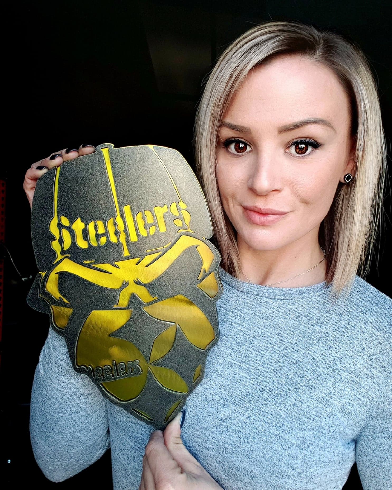 Pittsburgh Steelers Custom Metal