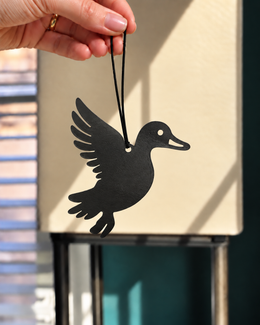 Duck Flying Ornament