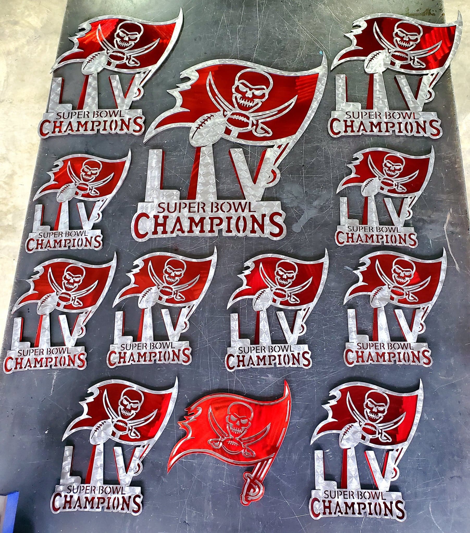 Tampa Bay Buccaneers Custom Metal