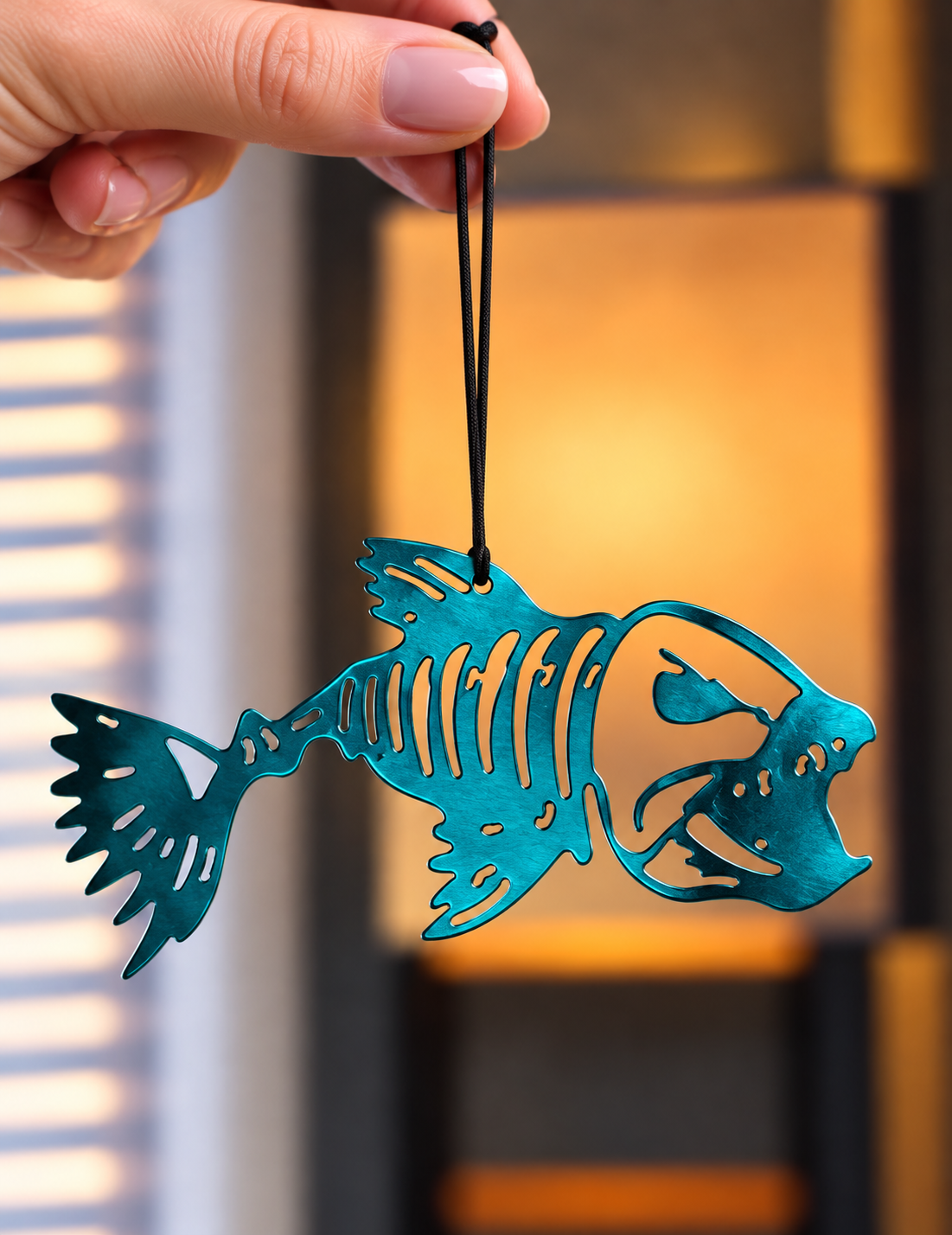 Fish Skeleton Ornament