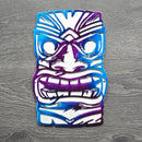 Tiki Mask Metal Art