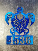 Sea Turtle Metal Art