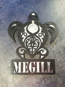 Sea Turtle Metal Art