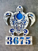 Sea Turtle Metal Art