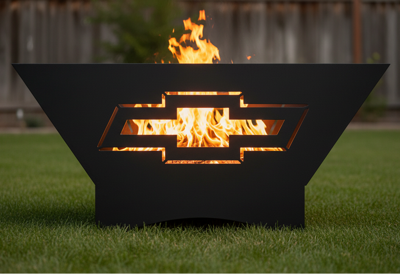 Chevy Logo | Fire Pit Side Design