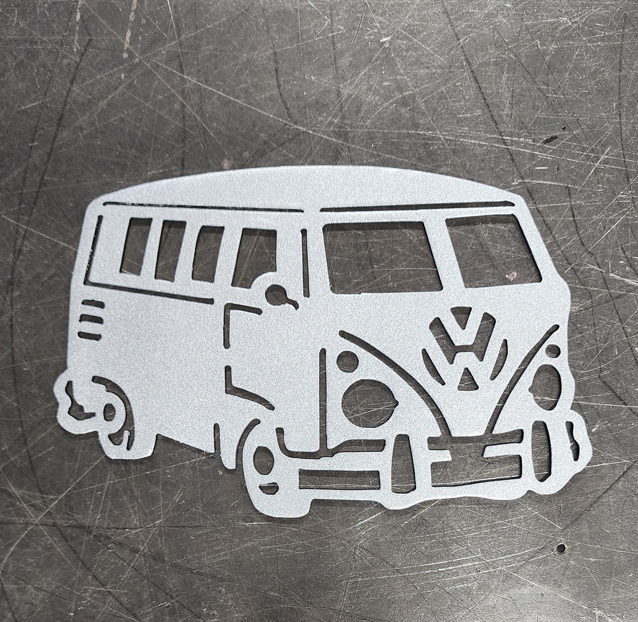 VW Bus Metal Art