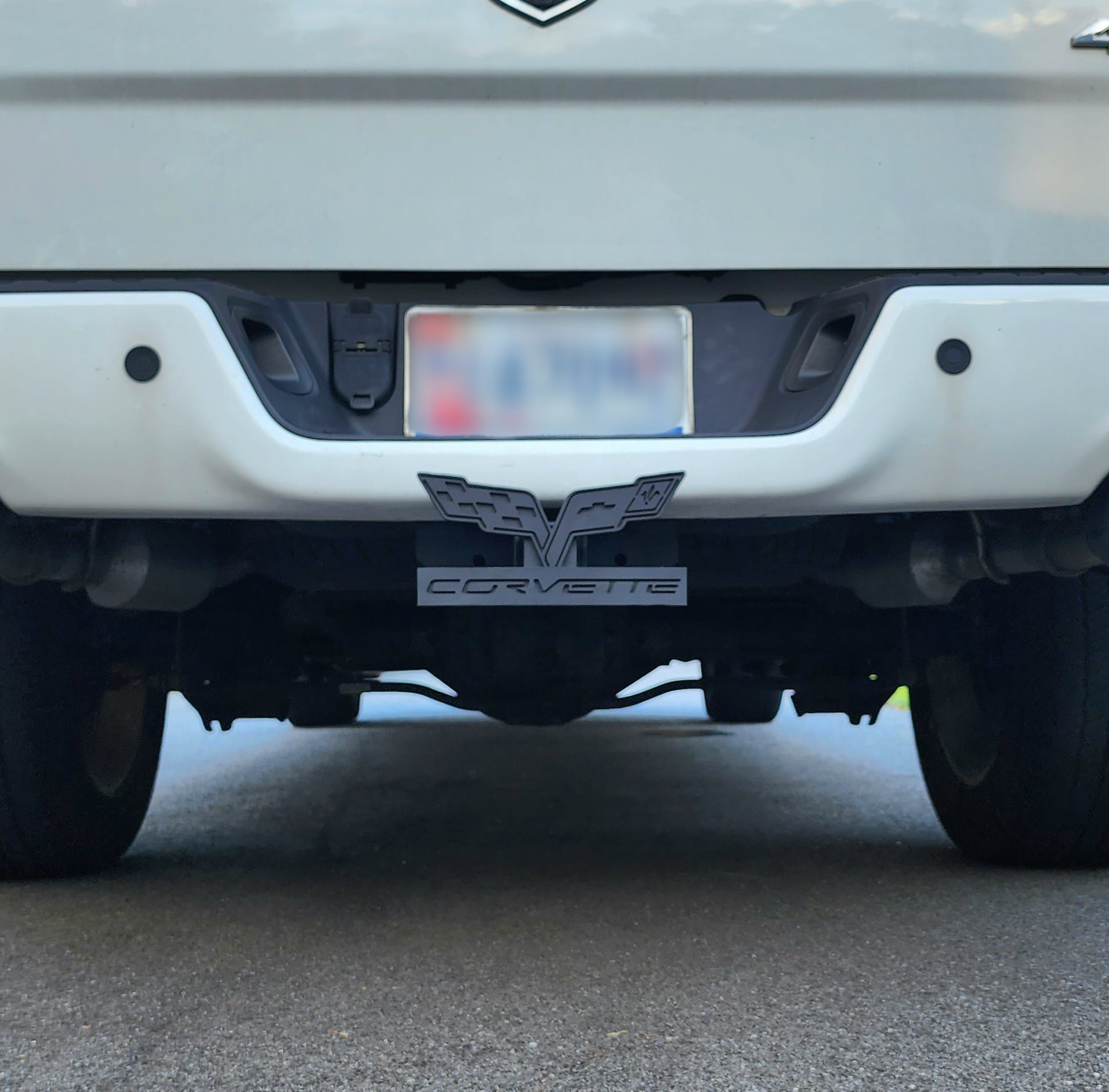 Corvette C6 Hitch Cover